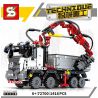 SHENG YUAN SY 72700 non  KỸ THUẬT XE TẢI HẠNG NẶNG bộ đồ chơi xếp lắp ráp ghép mô hình TECHINQUE 1416 khối