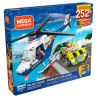 MEGA BLOKS GLK55 non  ĐUỔI THEO GIẢI CỨU THÀNH PHỐ bộ đồ chơi xếp lắp ráp ghép mô hình City 252 khối