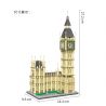 XINGBAO XB-18025 18025 XB18025 non  ĐỒNG HỒ LỚN bộ đồ chơi xếp lắp ráp ghép mô hình Buildings BIG BEN 815 khối
