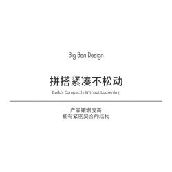 XINGBAO XB-18025 18025 XB18025 non  ĐỒNG HỒ LỚN bộ đồ chơi xếp lắp ráp ghép mô hình Buildings BIG BEN 815 khối