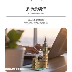 XINGBAO XB-18025 18025 XB18025 non  ĐỒNG HỒ LỚN bộ đồ chơi xếp lắp ráp ghép mô hình Buildings BIG BEN 815 khối