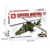 SEMBO 207052 SHENG YUAN SY 1566 non  PHÁO HẠM HẠNG NHẸ LAH bộ đồ chơi xếp lắp ráp ghép mô hình Military Army SURVIVAL WARFARE Quân Sự Bộ Đội 595 khối