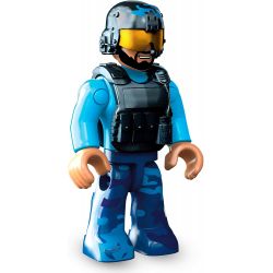 MEGA BLOKS GNY53 non  MÁY BAY PHẢN LỰC CỨU HỘ bộ đồ chơi xếp lắp ráp ghép mô hình Military Army FIGHTER JET Quân Sự Bộ Đội 221 khối
