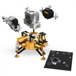 WANGE 5851 non  KHÔNG GIAN TÀU THĂM DÒ APOLLO bộ đồ chơi xếp lắp ráp ghép mô hình Space THE PAWL DISCOVERY LANDER Thám Hiểm Không Gian 1023 khối