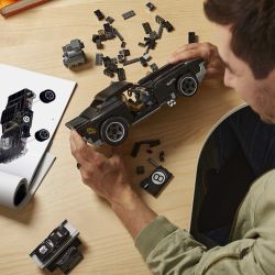 MEGA BLOKS HDJ98 non  BÁNH XE NÓNG TRÁNH tỷ lệ 1:20 bộ đồ chơi xếp lắp ráp ghép mô hình Mini Racing Pacemaker HOT WHEELS RODGER DODGER Đua Xe Mini 1011 khối