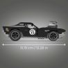 MEGA BLOKS HDJ98 non  BÁNH XE NÓNG TRÁNH tỷ lệ 1:20 bộ đồ chơi xếp lắp ráp ghép mô hình Mini Racing Pacemaker HOT WHEELS RODGER DODGER Đua Xe Mini 1011 khối