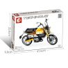 SEMBO 701605 non  XE MÁY KHỈ HONDA bộ đồ chơi xếp lắp ráp ghép mô hình  HONDA MONKEY Kỹ Thuật Công Nghệ Cao Mô Hình Phương Tiện 651 khối