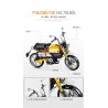 SEMBO 701605 non  XE MÁY KHỈ HONDA bộ đồ chơi xếp lắp ráp ghép mô hình  HONDA MONKEY Kỹ Thuật Công Nghệ Cao Mô Hình Phương Tiện 651 khối