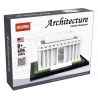 HSANHE CACO 6366 non  ĐÀI TƯỞNG NIỆM LINCOLN bộ đồ chơi xếp lắp ráp ghép mô hình Architecture Công Trình Kiến Trúc 251 khối