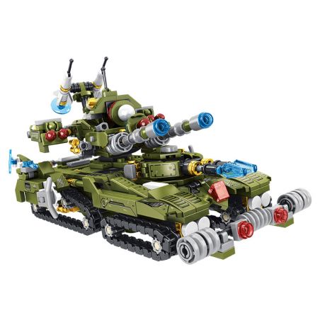 PanlosBrick 633066 Panlos Brick 633066 non  SÚNG ĐÔI TIANQI TAMU NẶNG 8 KẾT HỢP bộ đồ chơi xếp lắp ráp ghép mô hình Military Army APOCALYPSE Quân Sự Bộ Đội 777 khối