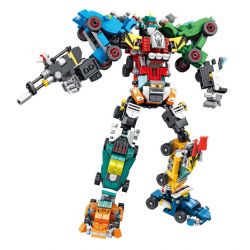 PanlosBrick 633065 Panlos Brick 633065 non  KẾT HỢP ÁO GIÁP CỰC ĐOAN 8 bộ đồ chơi xếp lắp ráp ghép mô hình Racing RACING MECHA Cuộc Đua 700 khối