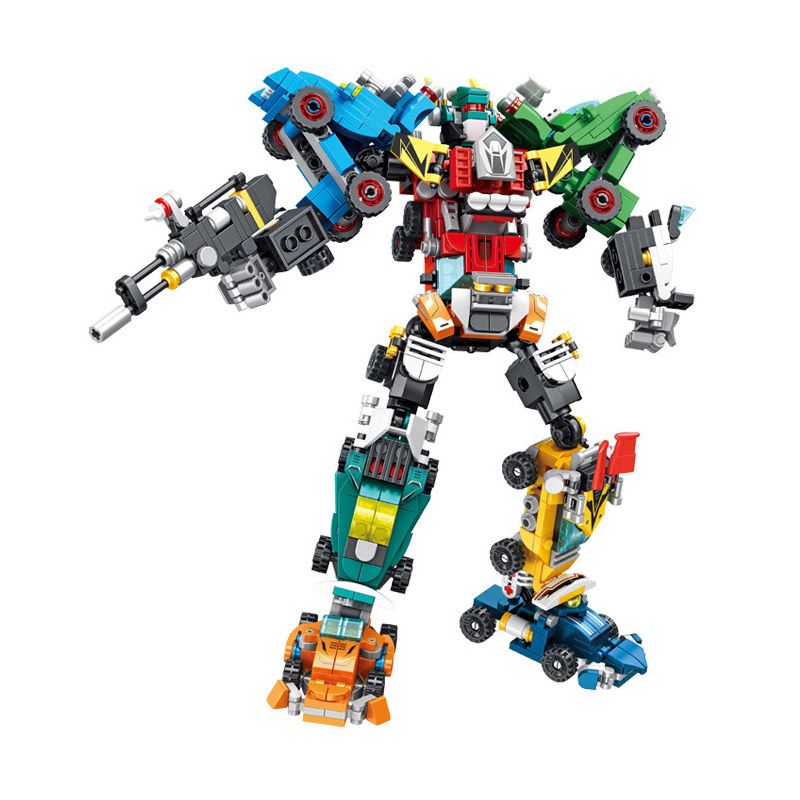 PanlosBrick 633065 Panlos Brick 633065 non  KẾT HỢP ÁO GIÁP CỰC ĐOAN 8 bộ đồ chơi xếp lắp ráp ghép mô hình Racing RACING MECHA Cuộc Đua 700 khối