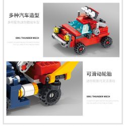 PanlosBrick 633065 Panlos Brick 633065 non  KẾT HỢP ÁO GIÁP CỰC ĐOAN 8 bộ đồ chơi xếp lắp ráp ghép mô hình Racing RACING MECHA Cuộc Đua 700 khối