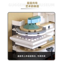 WANGE 5242 non  BẢO TÀNG SOLOMON GUGGENHEIM NEW YORK bộ đồ chơi xếp lắp ráp ghép mô hình Star Wars SOLOMON GUGGENHEIM MUSEUM Chiến Tranh Giữa Các Vì Sao 902 khối