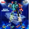GUDI 40202A 40202B 40202C 40202D 40202E non  CHIẾN BINH BÃO 5 KẾT HỢP bộ đồ chơi xếp lắp ráp ghép mô hình SUPER SENTAI 357 khối