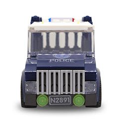 WANGE 2891 non  XE TÙ CẢNH SÁT S91 bộ đồ chơi xếp lắp ráp ghép mô hình City Thành Phố 99 khối