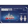 SEMBO 202039 non  956 KẺ HỦY DIỆT TÊN LỬA bộ đồ chơi xếp lắp ráp ghép mô hình Military Army TYPE P.956 DESTROYER Quân Sự Bộ Đội 436 khối