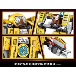 MG 309 non  MÁY 4. bộ đồ chơi xếp lắp ráp ghép mô hình Marvel Super Heroes Siêu Anh Hùng Marvel 321 khối