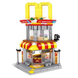 PanlosBrick 657048 Panlos Brick 657048 non  HAMBURG. bộ đồ chơi xếp lắp ráp ghép mô hình 243 khối