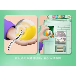 JAKI JK8218 8218 JK8219 8219 non  NGƯỜI MÁY GACHA bộ đồ chơi xếp lắp ráp ghép mô hình CASHAPON MACHINE ROBOT