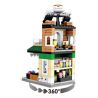 PanlosBrick 657047 Panlos Brick 657047 non  QUÁN CÀ PHÊ bộ đồ chơi xếp lắp ráp ghép mô hình 236 khối