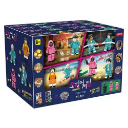 RENZAIMA 104 non  HÀNG TRĂM NGƯỜI bộ đồ chơi xếp lắp ráp ghép mô hình