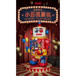 JAKI JK8218 8218 JK8219 8219 non  NGƯỜI MÁY GACHA bộ đồ chơi xếp lắp ráp ghép mô hình CASHAPON MACHINE ROBOT