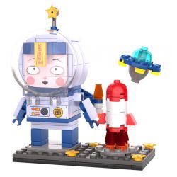 JAKI JK6366 6366 non  ƯỚC MƠ THUỞ NHỎ bộ đồ chơi xếp lắp ráp ghép mô hình 144 khối