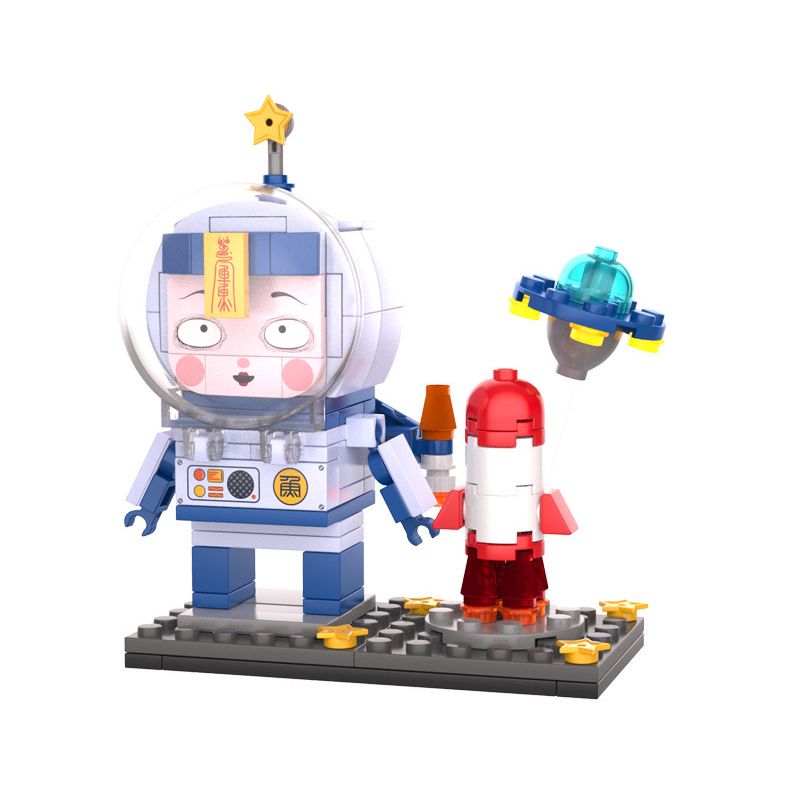 JAKI JK6366 6366 non  ƯỚC MƠ THUỞ NHỎ bộ đồ chơi xếp lắp ráp ghép mô hình 144 khối