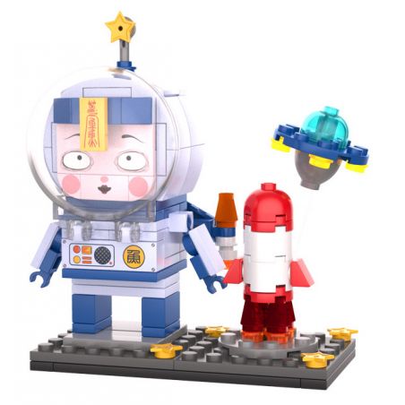 JAKI JK6366 6366 non  ƯỚC MƠ THUỞ NHỎ bộ đồ chơi xếp lắp ráp ghép mô hình 144 khối