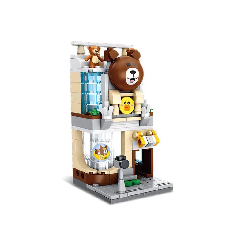 PanlosBrick 657043 Panlos Brick 657043 non  BOUTIQUES. bộ đồ chơi xếp lắp ráp ghép mô hình 248 khối
