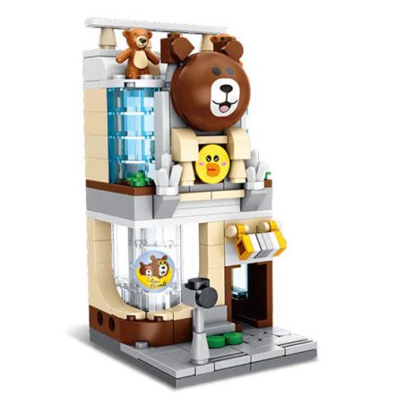 PanlosBrick 657043 Panlos Brick 657043 non  BOUTIQUES. bộ đồ chơi xếp lắp ráp ghép mô hình 248 khối