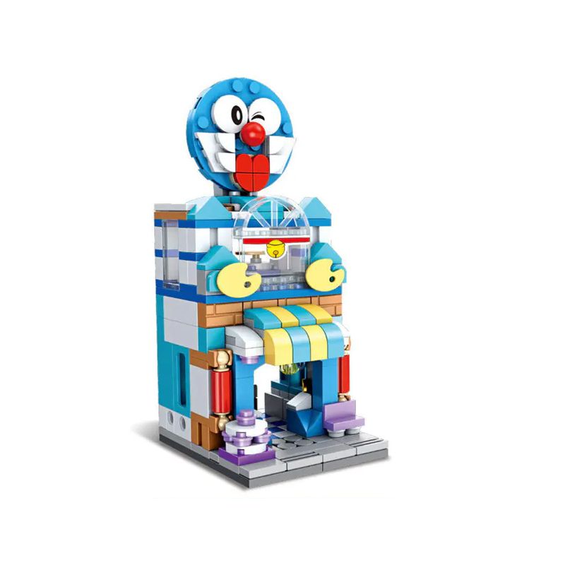 PanlosBrick 657041 Panlos Brick 657041 non  TIỆM BÁNH NGỌT bộ đồ chơi xếp lắp ráp ghép mô hình 254 khối