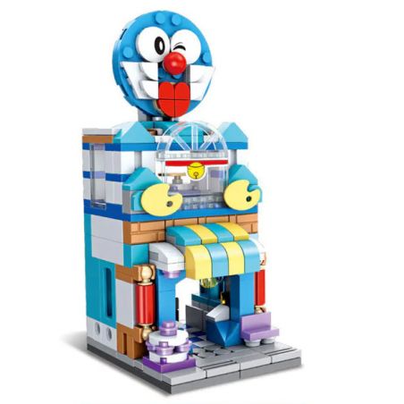 PanlosBrick 657041 Panlos Brick 657041 non  TIỆM BÁNH NGỌT bộ đồ chơi xếp lắp ráp ghép mô hình 254 khối