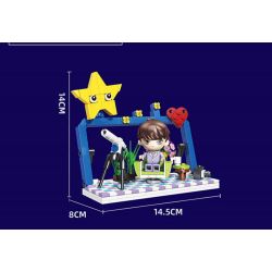 SHENZHEN RAEL ENTERTAINMENT 60004 non  GIAI ĐOẠN MÙA GIẢI TỐT NGHIỆP ĐỒNG ĐỘI NAM R1SE bộ đồ chơi xếp lắp ráp ghép mô hình