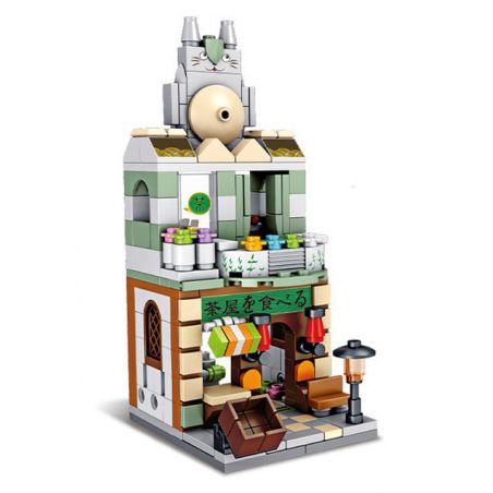 PanlosBrick 657040 Panlos Brick 657040 non  QUÁN TRÀ bộ đồ chơi xếp lắp ráp ghép mô hình 271 khối