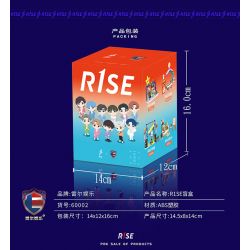 SHENZHEN RAEL ENTERTAINMENT 60004 non  GIAI ĐOẠN MÙA GIẢI TỐT NGHIỆP ĐỒNG ĐỘI NAM R1SE bộ đồ chơi xếp lắp ráp ghép mô hình