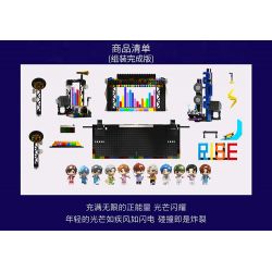 SHENZHEN RAEL ENTERTAINMENT 60004 non  GIAI ĐOẠN MÙA GIẢI TỐT NGHIỆP ĐỒNG ĐỘI NAM R1SE bộ đồ chơi xếp lắp ráp ghép mô hình
