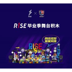 SHENZHEN RAEL ENTERTAINMENT 60004 non  GIAI ĐOẠN MÙA GIẢI TỐT NGHIỆP ĐỒNG ĐỘI NAM R1SE bộ đồ chơi xếp lắp ráp ghép mô hình