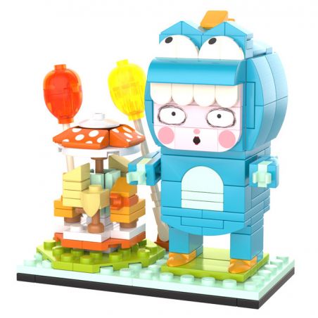 JAKI JK6363 6363 non  KHÔNG PHẢI LÚC NÀO CŨNG VẬY bộ đồ chơi xếp lắp ráp ghép mô hình 203 khối