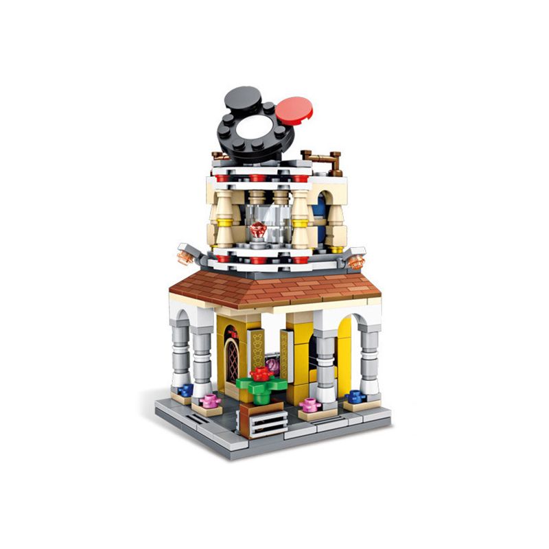 PanlosBrick 657039 Panlos Brick 657039 non  CỬA HÀNG TRANG SỨC bộ đồ chơi xếp lắp ráp ghép mô hình 265 khối