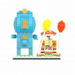 JAKI JK6363 6363 non  KHÔNG PHẢI LÚC NÀO CŨNG VẬY bộ đồ chơi xếp lắp ráp ghép mô hình 203 khối