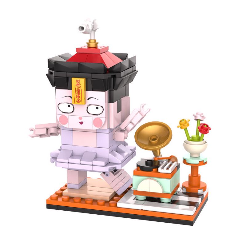 JAKI JK6362 6362 non  ĐÚNG BẠN bộ đồ chơi xếp lắp ráp ghép mô hình 195 khối