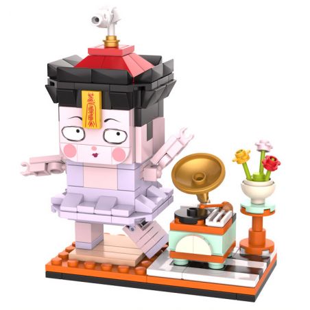 JAKI JK6362 6362 non  ĐÚNG BẠN bộ đồ chơi xếp lắp ráp ghép mô hình 195 khối