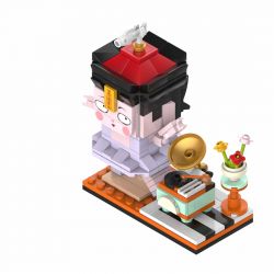 JAKI JK6362 6362 non  ĐÚNG BẠN bộ đồ chơi xếp lắp ráp ghép mô hình 195 khối