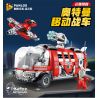 PanlosBrick 690020 Panlos Brick 690020 non  XE DI ĐỘNG bộ đồ chơi xếp lắp ráp ghép mô hình Ultraman ULTRAMAN MOBILE CHARIOT Vệ Binh Vũ Trụ Siêu Nhân Điện Quang 722 khối