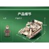 SEMBO 203111 non  XE TĂNG HẠNG NHẸ KIỂU 15 bộ đồ chơi xếp lắp ráp ghép mô hình Military Army TYPE 15 LIGHT TANK Quân Sự Bộ Đội 323 khối