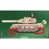 SEMBO 203111 non  XE TĂNG HẠNG NHẸ KIỂU 15 bộ đồ chơi xếp lắp ráp ghép mô hình Military Army TYPE 15 LIGHT TANK Quân Sự Bộ Đội 323 khối