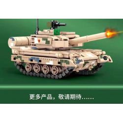 SEMBO 203111 non  XE TĂNG HẠNG NHẸ KIỂU 15 bộ đồ chơi xếp lắp ráp ghép mô hình Military Army TYPE 15 LIGHT TANK Quân Sự Bộ Đội 323 khối