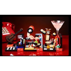 PANTASY 11006 non  NHÀ HÀNG ???M CÚNG bộ đồ chơi xếp lắp ráp ghép mô hình